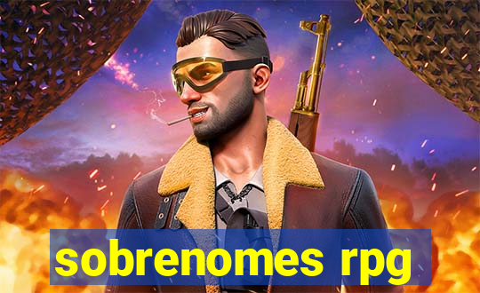 sobrenomes rpg